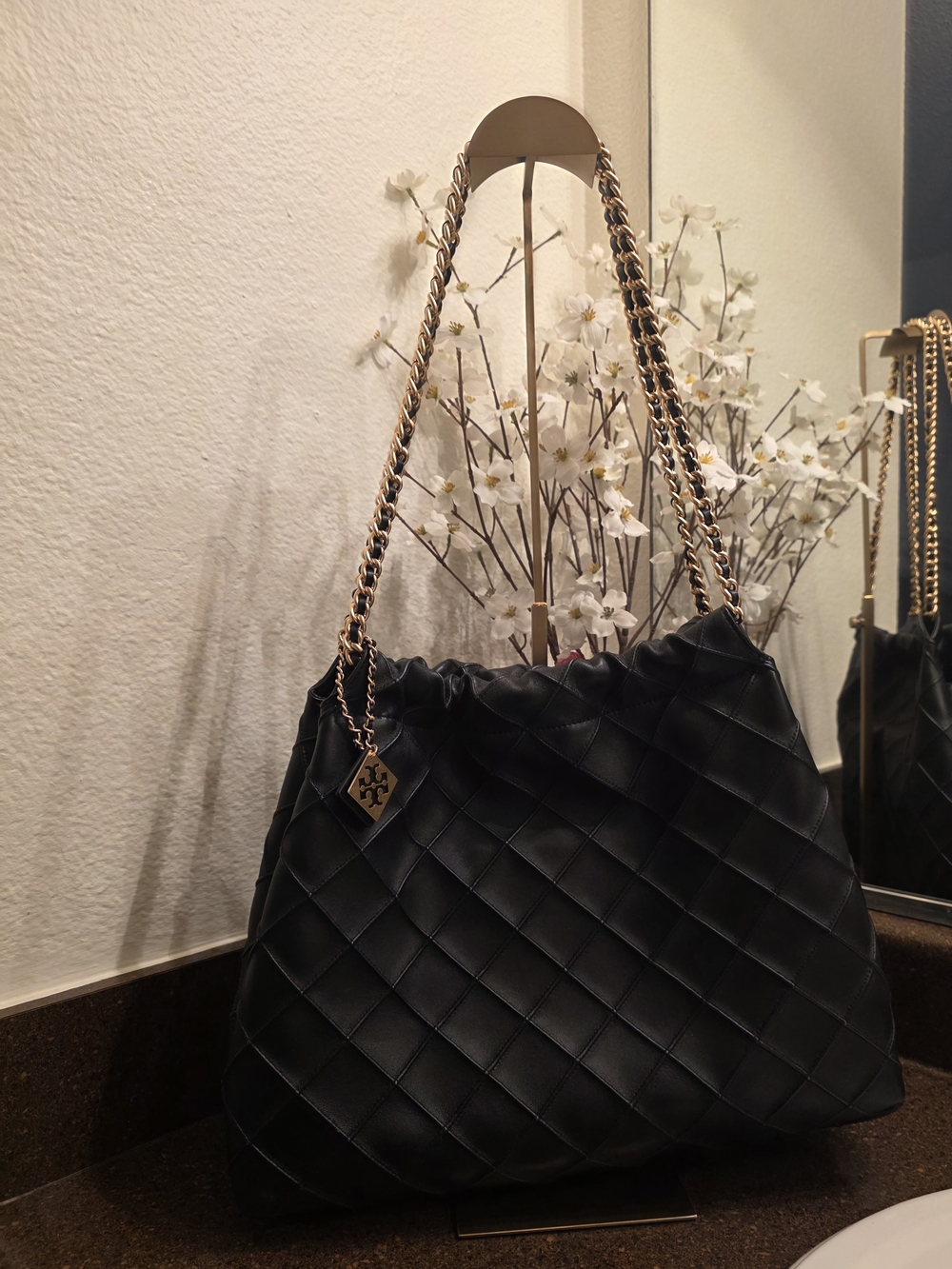 Tory Burch Soft Leather Large Hobo